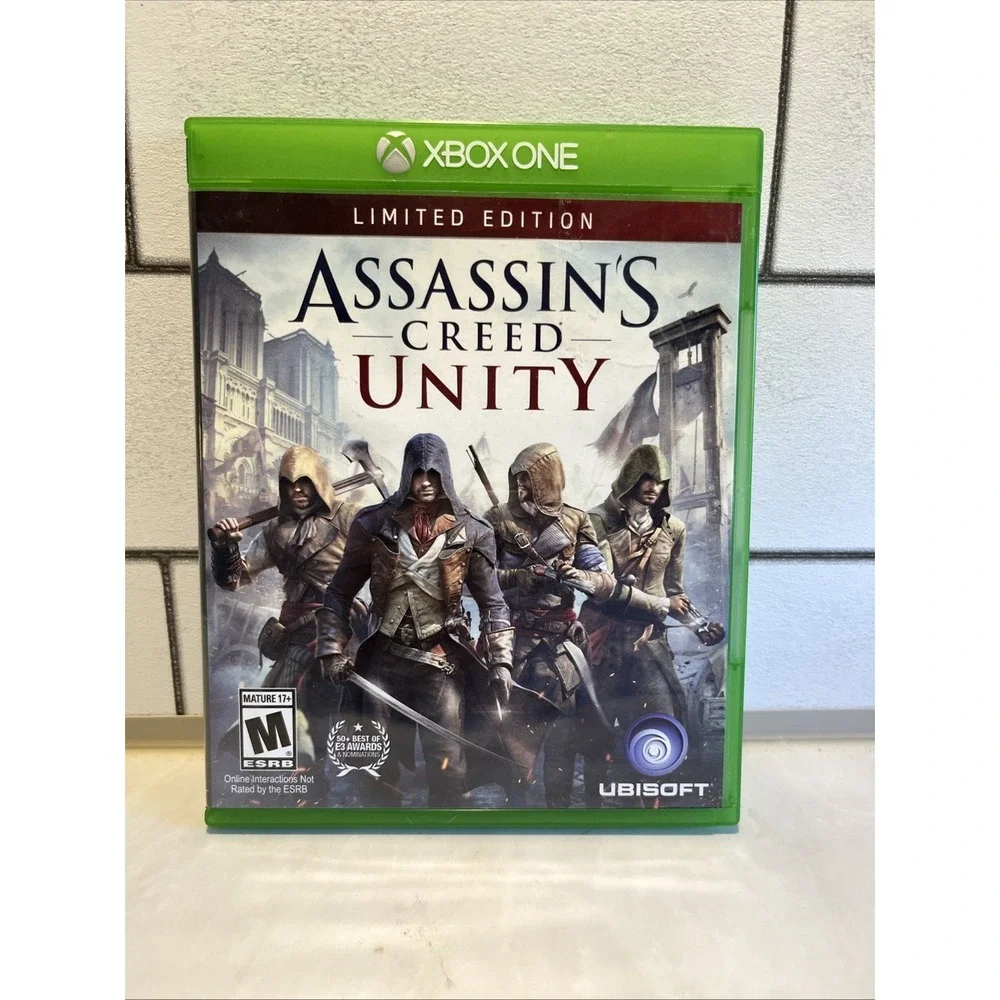 Assassins Creed Unity Limited Edition Microsoft Xbox 1 CIB Tested Fast Shipping